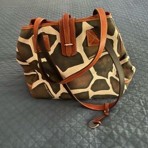 Dooney & Bourke Giraffe Handbag Purse